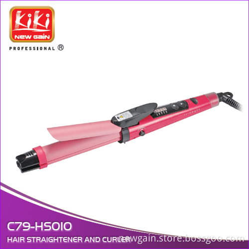 LCD display.PTC Heater Hair Iron.Professional Hair Straightener